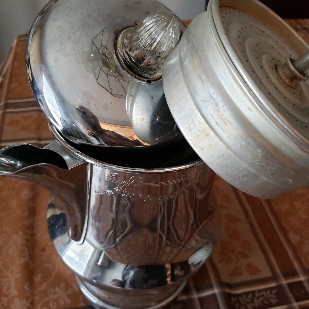 Vintage 12cups farberware  coffee pot